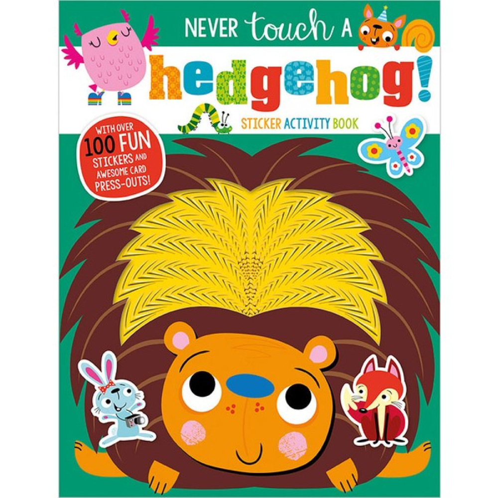 Never Touch A Hedgehog Sticker Activity Makebelieveideas Pub Diğer Fiyatı