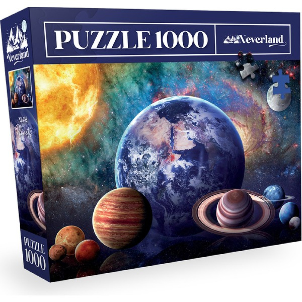 Neverland 1000 Parça - Planets (Gezegenler) Puzzle & Aksesuarları Fiyatı