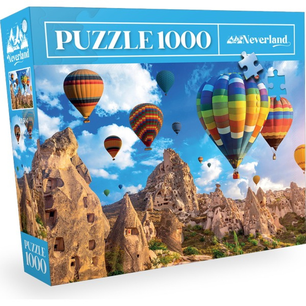 Neverland 1000 Parça Puzzle - Cappadocıa (Kapadokya) Puzzle & Aksesuarları Fiyatı