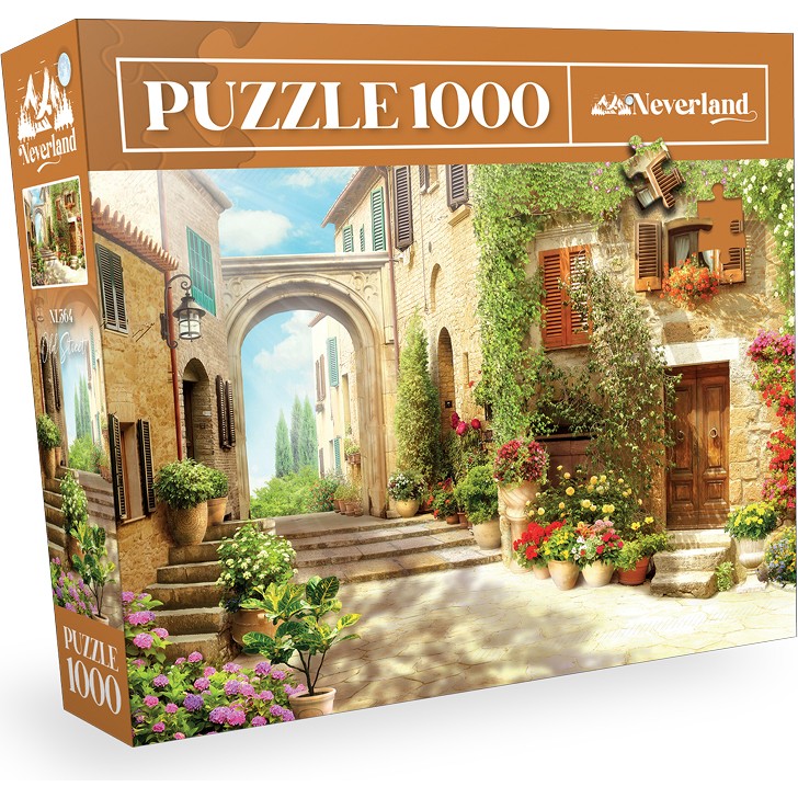 Neverland 1000 Parça Puzzle - Old Street (Eski Sokak) Kaliteli Karton Zorluk Seviyesi: Orta Anne Bebek Oyuncak Fiyatı