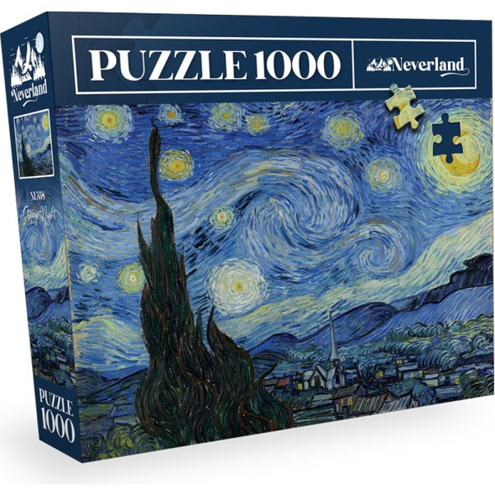 Neverland 1000 Parça - Starry Nıght (Yıldızlı Gece) Puzzle & Aksesuarları Fiyatı