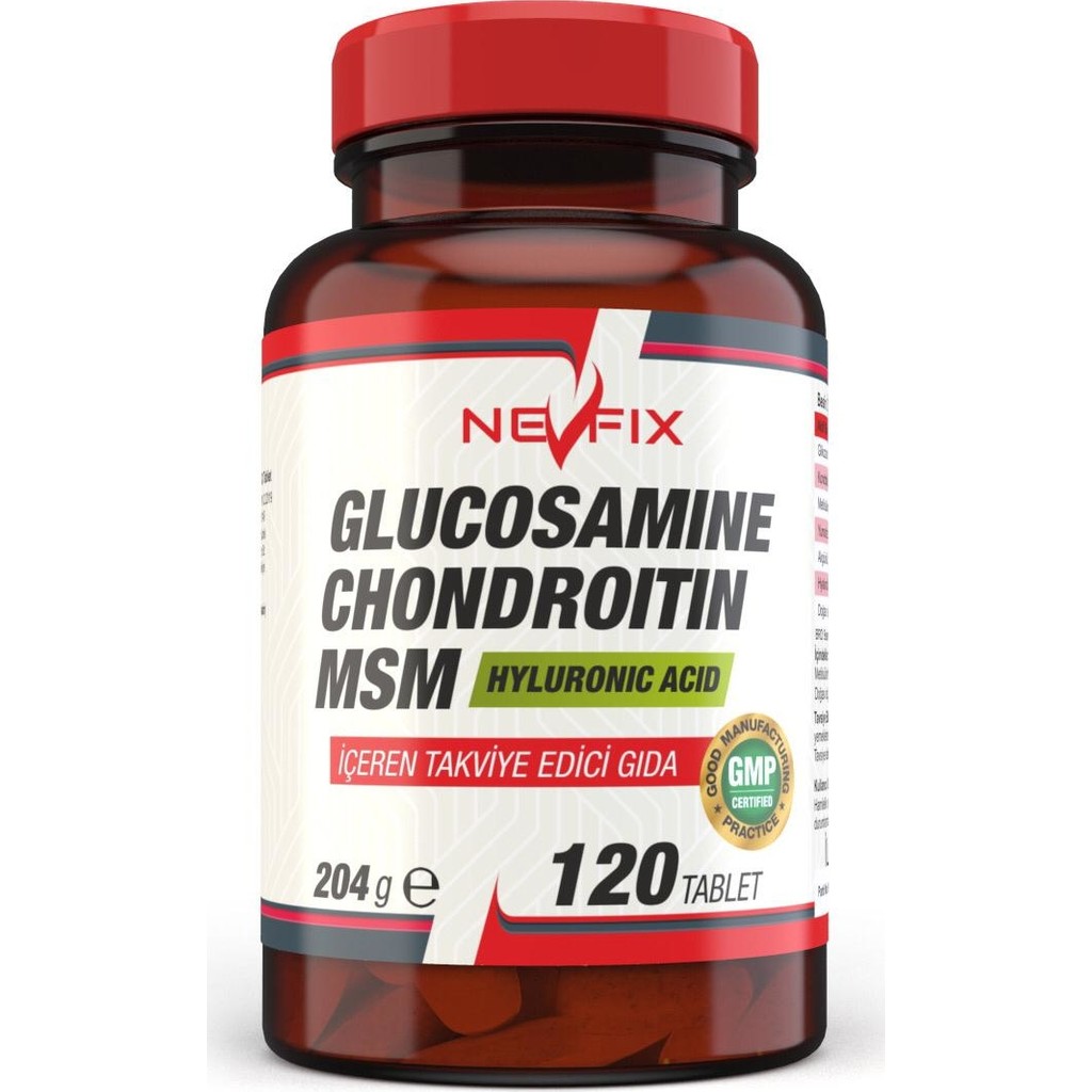 Nevfix 120 Tablet Glukozamin Kondroitin Msm Hyaluronik Asit Diğer Fiyatı