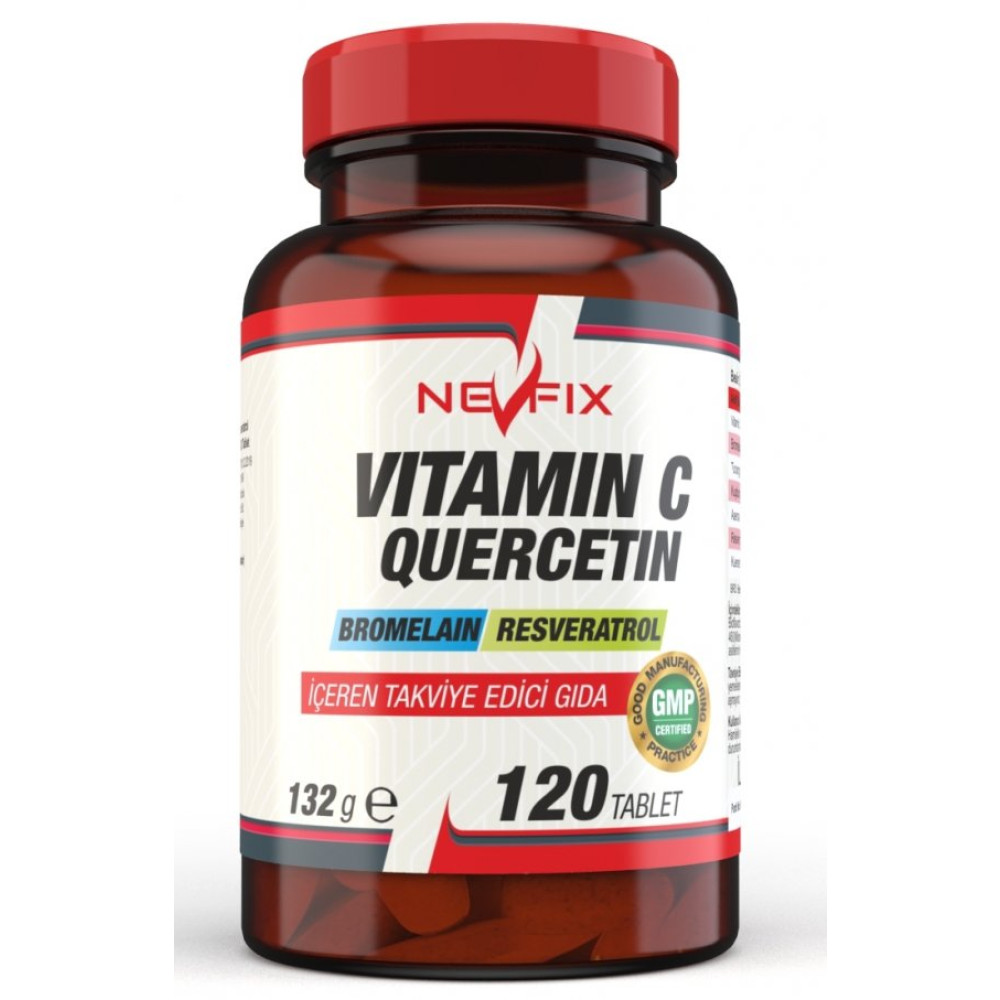 Nevfix C Vitamini Resveratrol Aserola Kuersetin 120 Tablet Kişisel Bakım Gereçleri Fiyatı