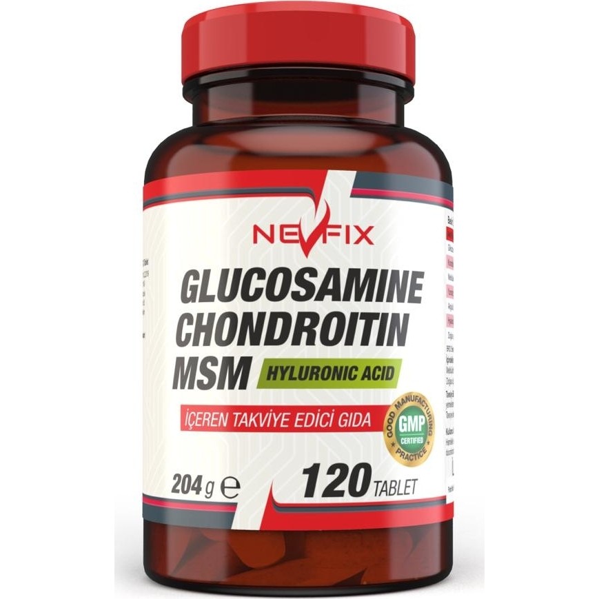 Nevfix Glucosamine 120 Tablet Chondroitin Msm Yumurta Kabuğu Zarı İçeren Takviye Edici Gıda Diğer Fiyatı