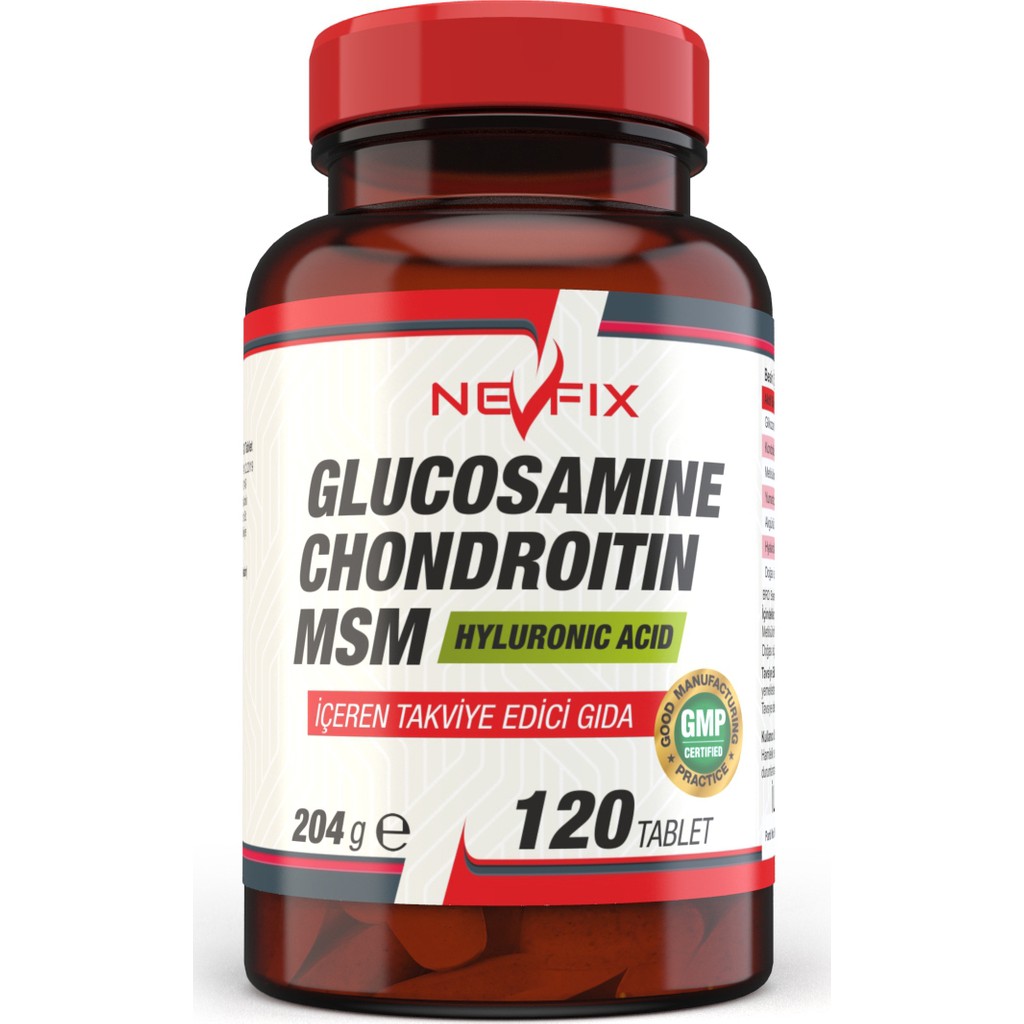 Nevfix Glucosamine Chondroitin Msm Hyaluronic Acid 120 Tablet Diğer Fiyatı