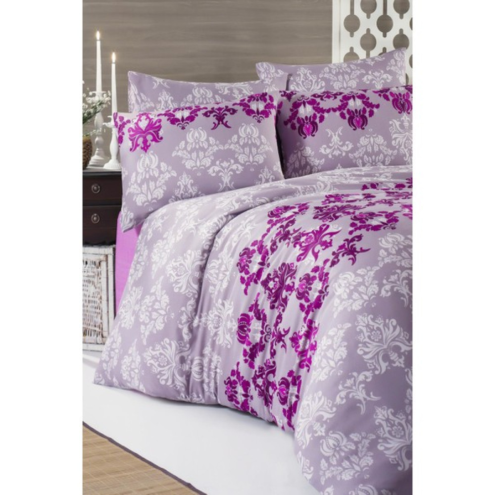 Nevresimev Caprice Çift Kişilik Nevresim Seti - Mor - 200 x 220 cm Nevresim Takımı Fiyatı
