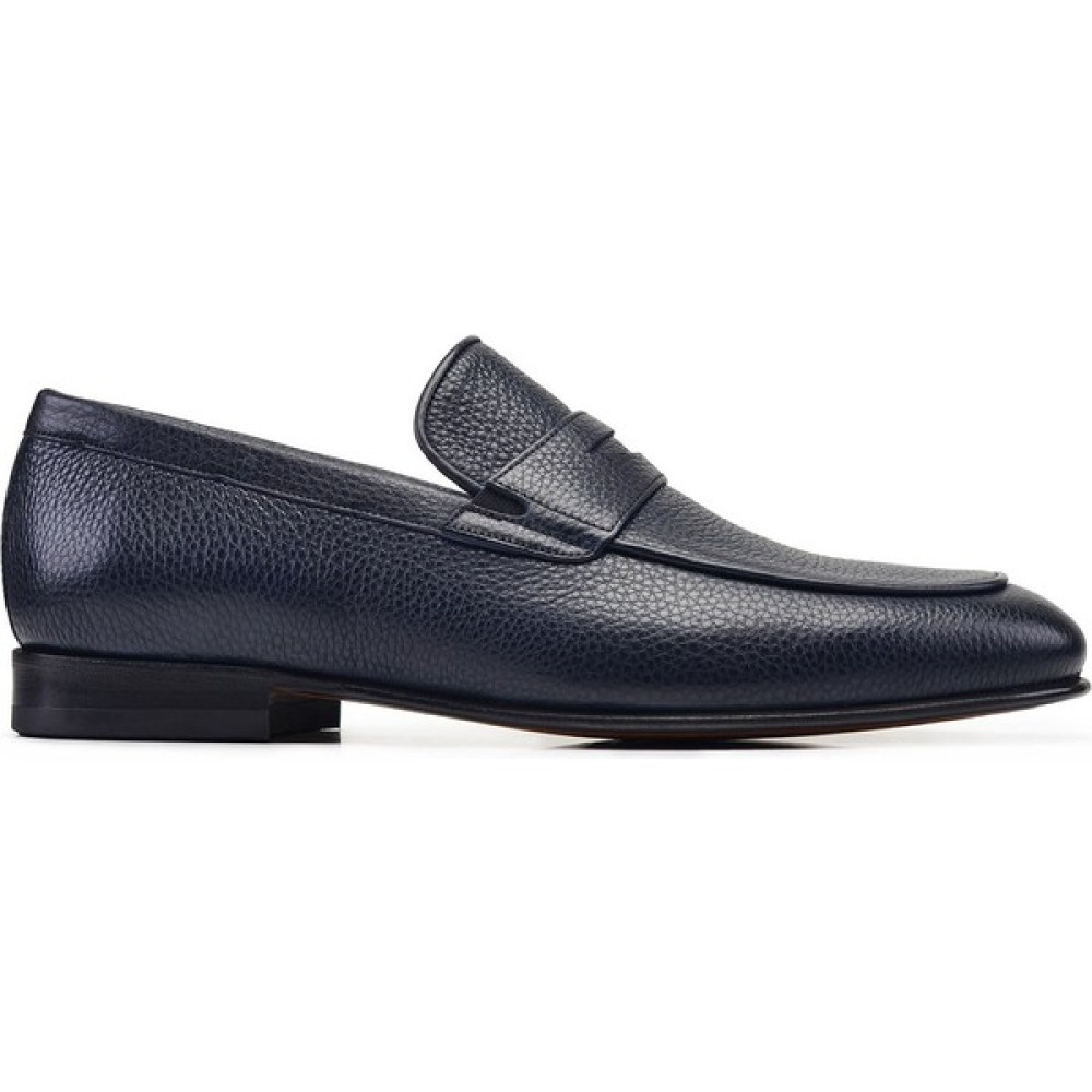 Nevzat Onay Lacivert Klasik Loafer Kösele Erkek Ayakkabı -90951- Erkek Klasik Ayakkabılar Fiyatı