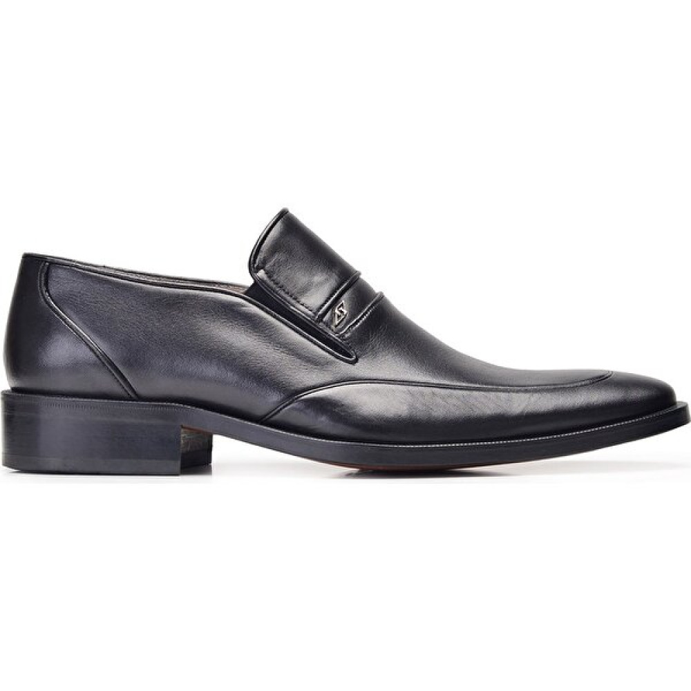 Nevzat Onay Siyah Klasik Loafer Kösele Erkek Ayakkabı -8926- Erkek Klasik Ayakkabılar Fiyatı