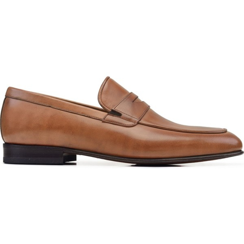 Nevzat Onay Taba Klasik Loafer Kösele Erkek Ayakkabı -90953- Erkek Klasik Ayakkabılar Fiyatı