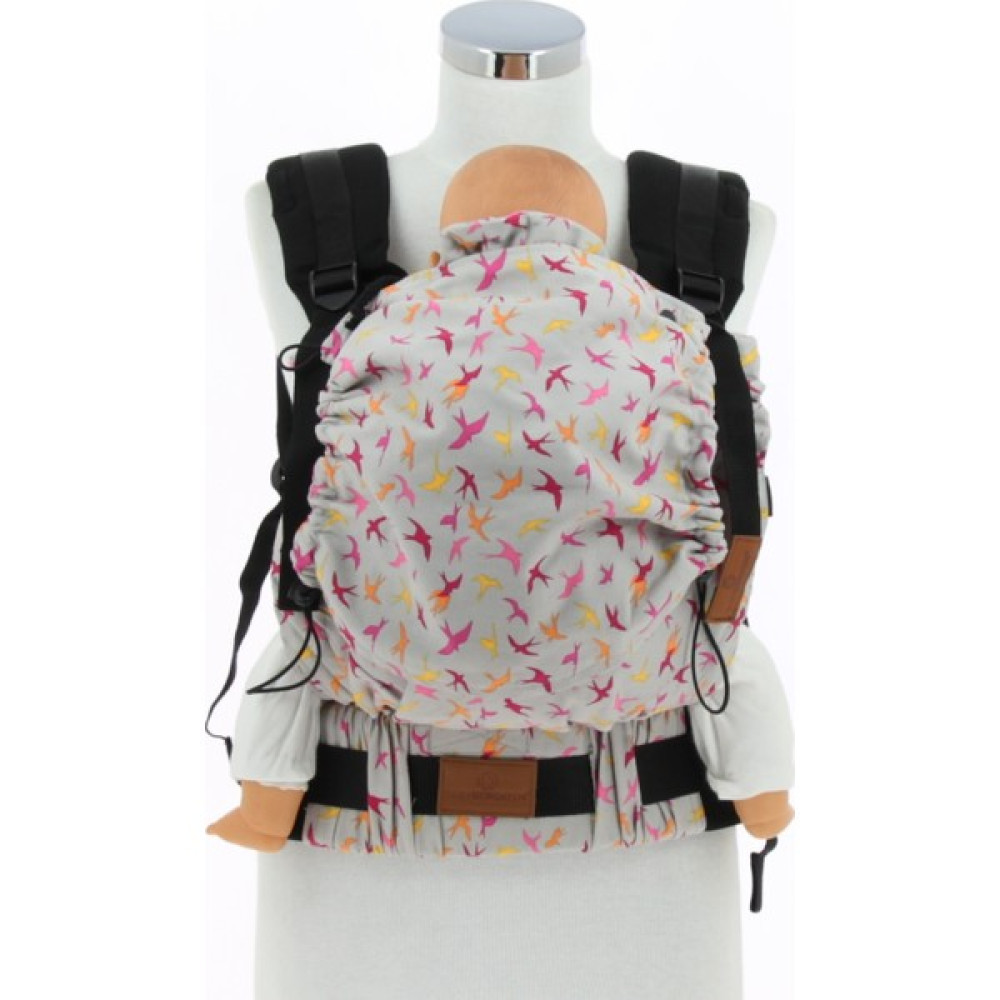 New Age Bebekle Büyüyen %100 Pamuklu Ergonomik Bebek Kanguru (0-4 Yaş) - PINK MARTINS Bebek Arabası ve Pusetler Fiyatı