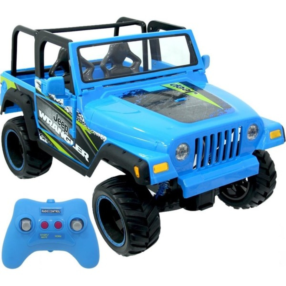 New Bright Kumandalı Jeep - Mavi Oyuncak Araç Fiyatı