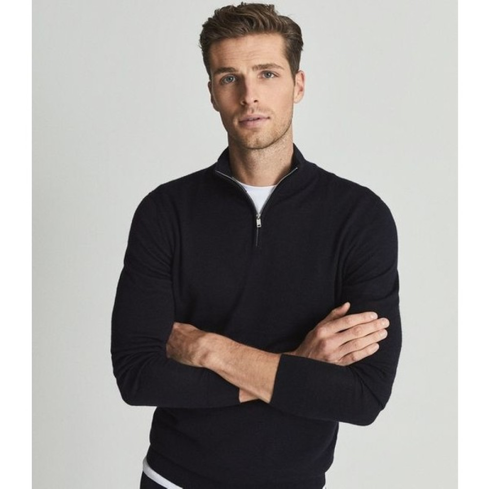 New Cabin Yarım Fermuarlı Kışlık Şardonlu Pamuklu Sweatshirt Erkek Sweatshirt Fiyatı