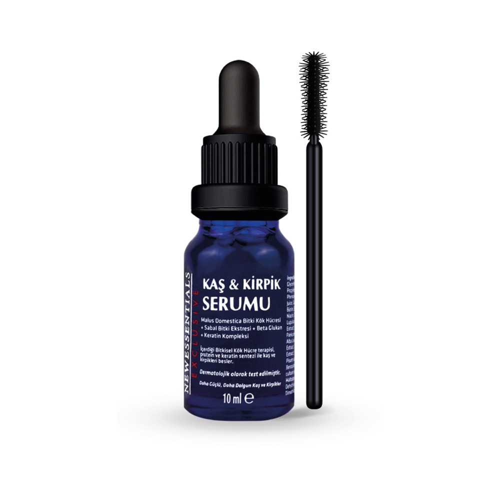 New Essentials Kaş Kirpik Serumu (Keratin Kompleks + Biotin + Bitki Kök Hücre)-10 ml Göz Kremi Fiyatı