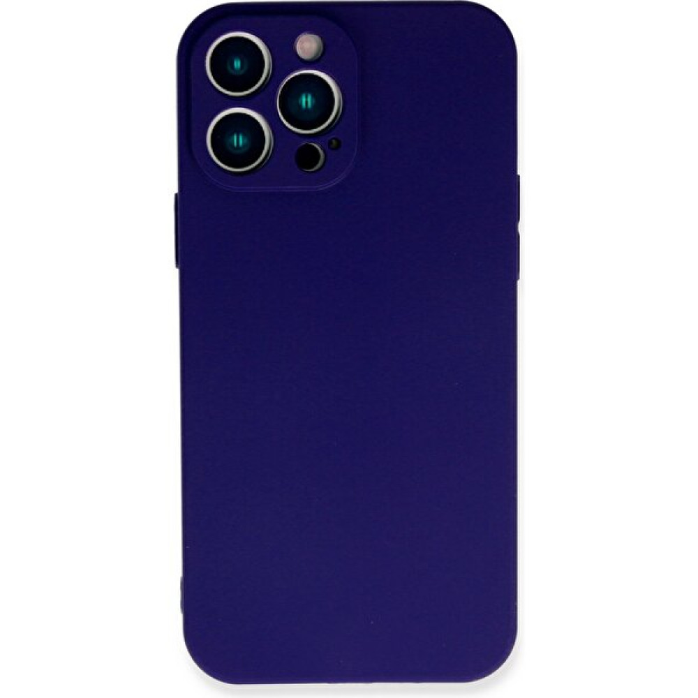 New Face iPhone 13 Pro Kılıf Yumuşak Esnek Silikon Kapak - Mavi Cep Telefonu Kılıfı Fiyatı