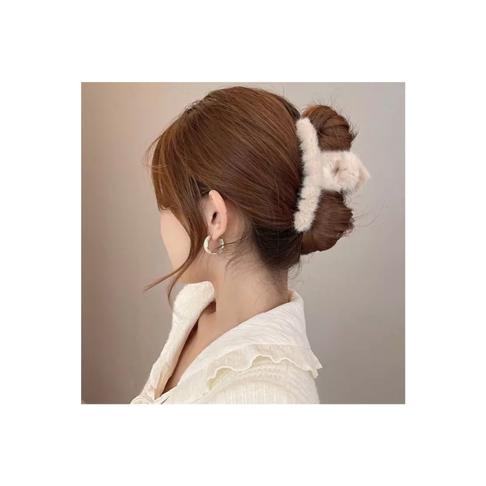 NEW HİLL Peluş Yumuşak Tüylü Mandal Toka Toka, Taç & Saç Bandı Fiyatı