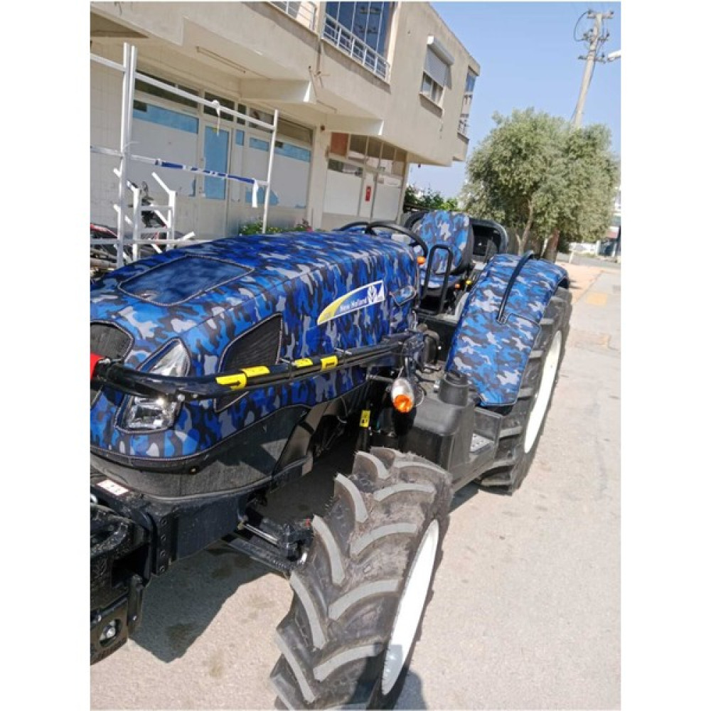 New Holland Td4.78 Traktör Kaput+Çamurluk+Koltuk Kılıfı - Mavi Oto Branda Fiyatı