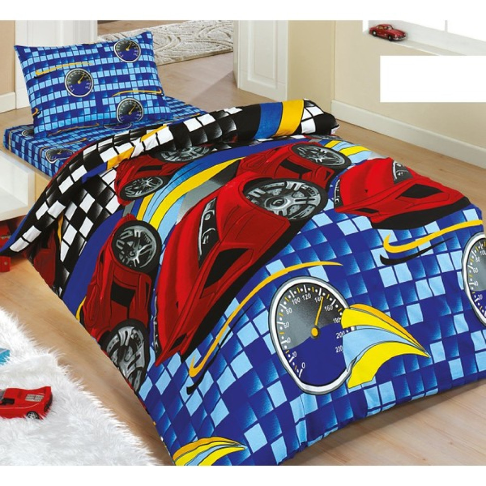 New Home Şimşek Tek Kişilik Nevresim Seti - 160 x 220 cm - Renkli Nevresim Takımı Fiyatı