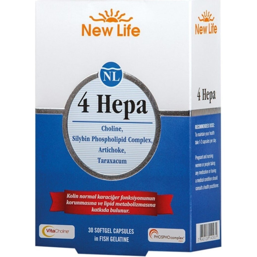 New Life 4 Hepa 30 Kapsül Diğer Fiyatı