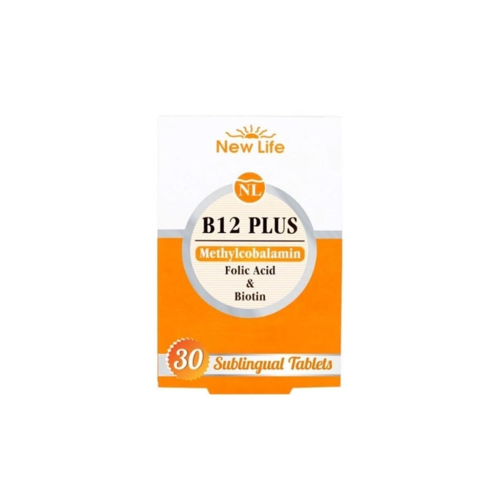New Life B12 Plus 30 Dil Altı Tablet Sağlık / Diyet Fiyatı