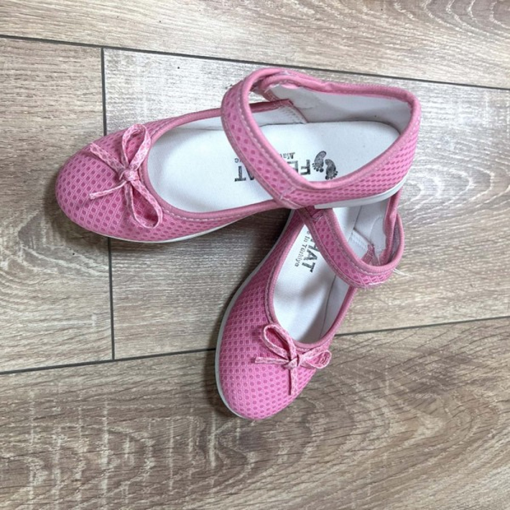 New Optimal Kız Çocuk Bantlı Fiyonklu Babet - Pembe - 33 Kız Çocuk Babet Fiyatı