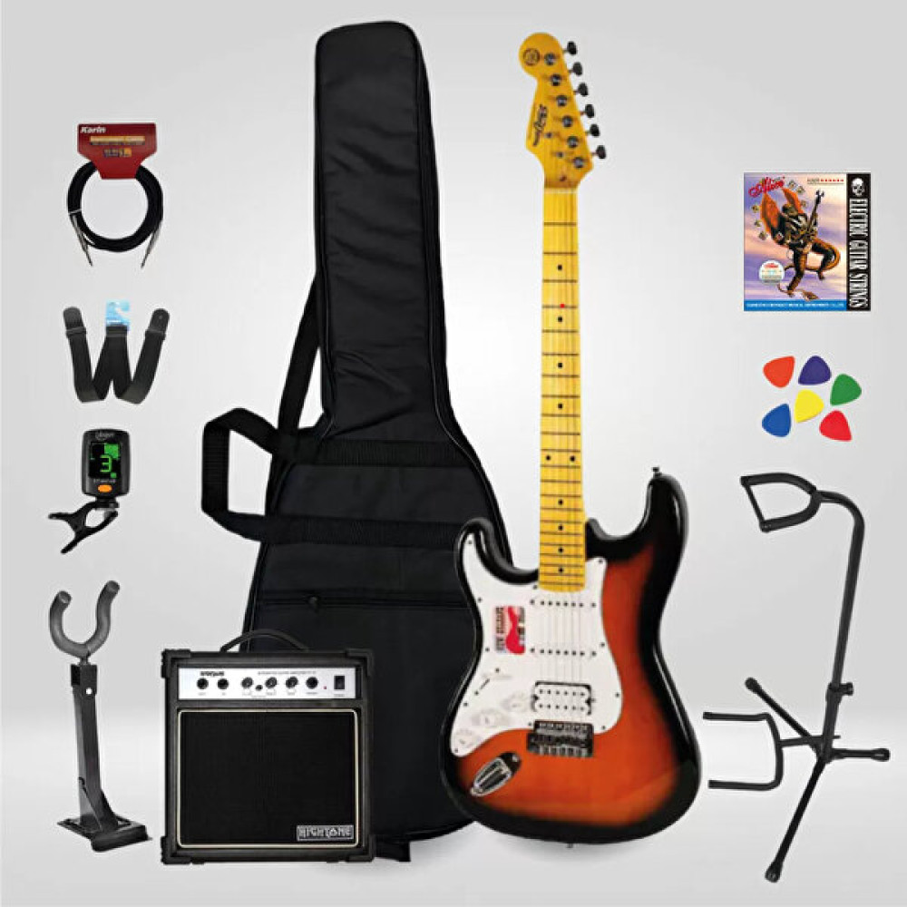 New Orleans NHS9720 Lh Sb Hss Solak Elektro Gitar Seti - Set2 Elektro Gitarlar Fiyatı
