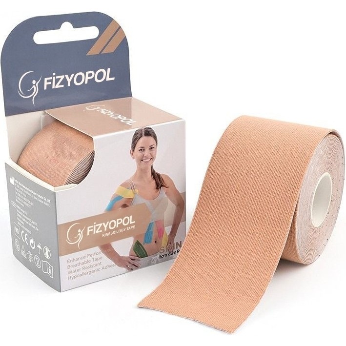 New Product Kinezyo Tape Band 5 Metre x 5 cm Ten Rengi, Kinesio Sporcu Bandı Diğer Fiyatı