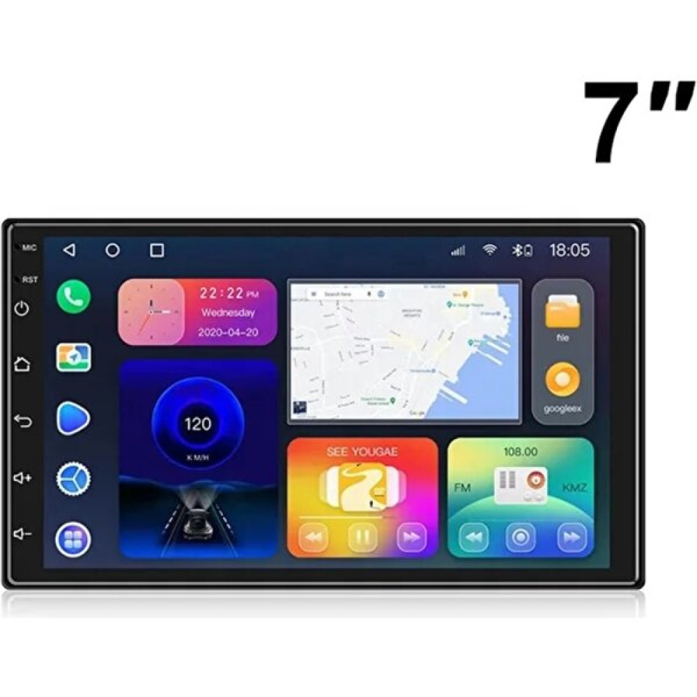 New Space Audıo 7011-AN 7 Inç Androıd 12 Double 2+32-4çk Rds-Ips-Navigasyon Ekran-Her Model Araca Uygun Oto Görüntü Sistemleri Fiyatı