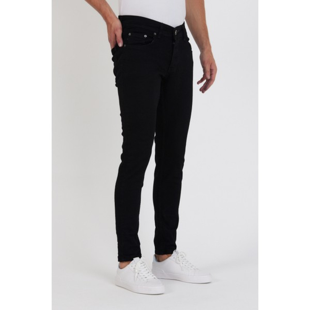 New Time Erkek Jeans Skinny Fit Likralı Düz Black Erkek Jeans / Kot Pantolon Fiyatı