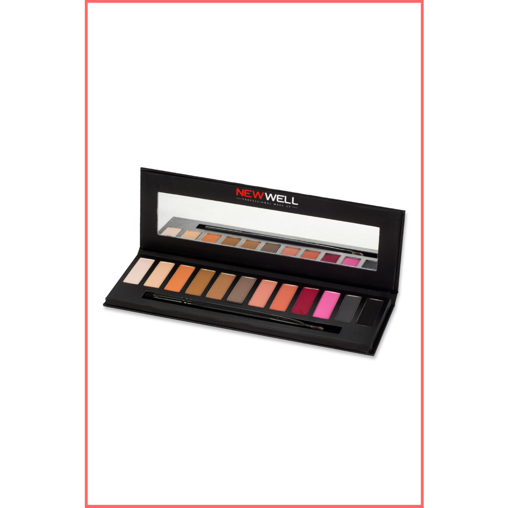 New Well 12li Göz Far Paleti - Eyeshadow Palette 41 Pembe Tonlar Göz Farı Fiyatı