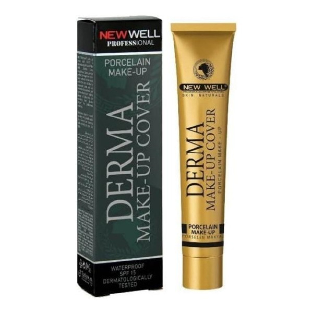 New Well Derma Yoğun Kapatıcı Fondöten 30ML 05 Platinium 8680923304854 Fondötenler Fiyatı