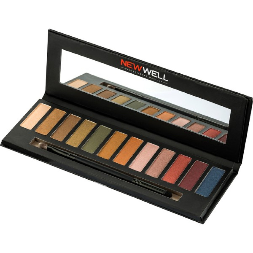 New Well Porselen Make-Up Far Paleti 12'lı Göz Farı Fiyatı