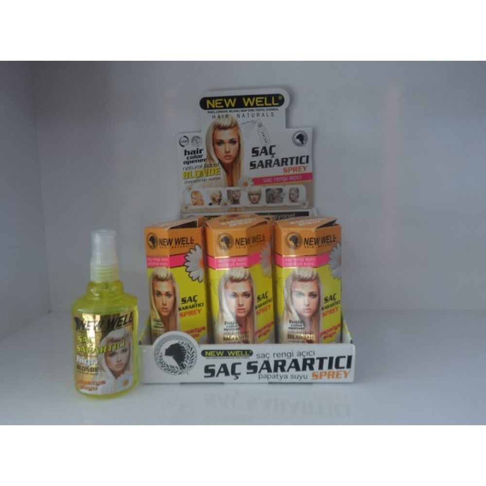 New Well Saç Rengi Açıcı Sprey 150 Ml - Saç Sarartıcı Papatya Suyu Saç Bakım Maskeleri & Serumlar & Spreyler Fiyatı