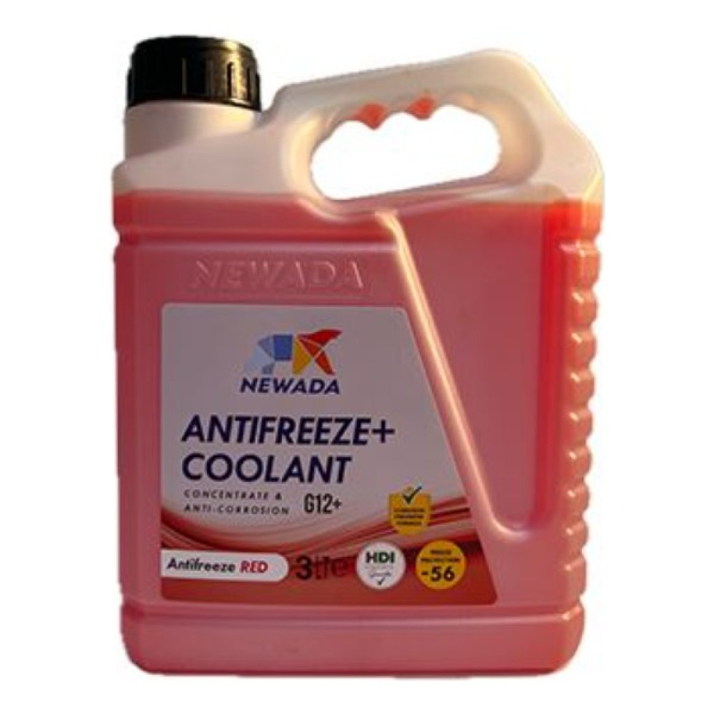 Newada Kırmızı Antifriz Coolant -56° 3Lt Antifiriz Fiyatı