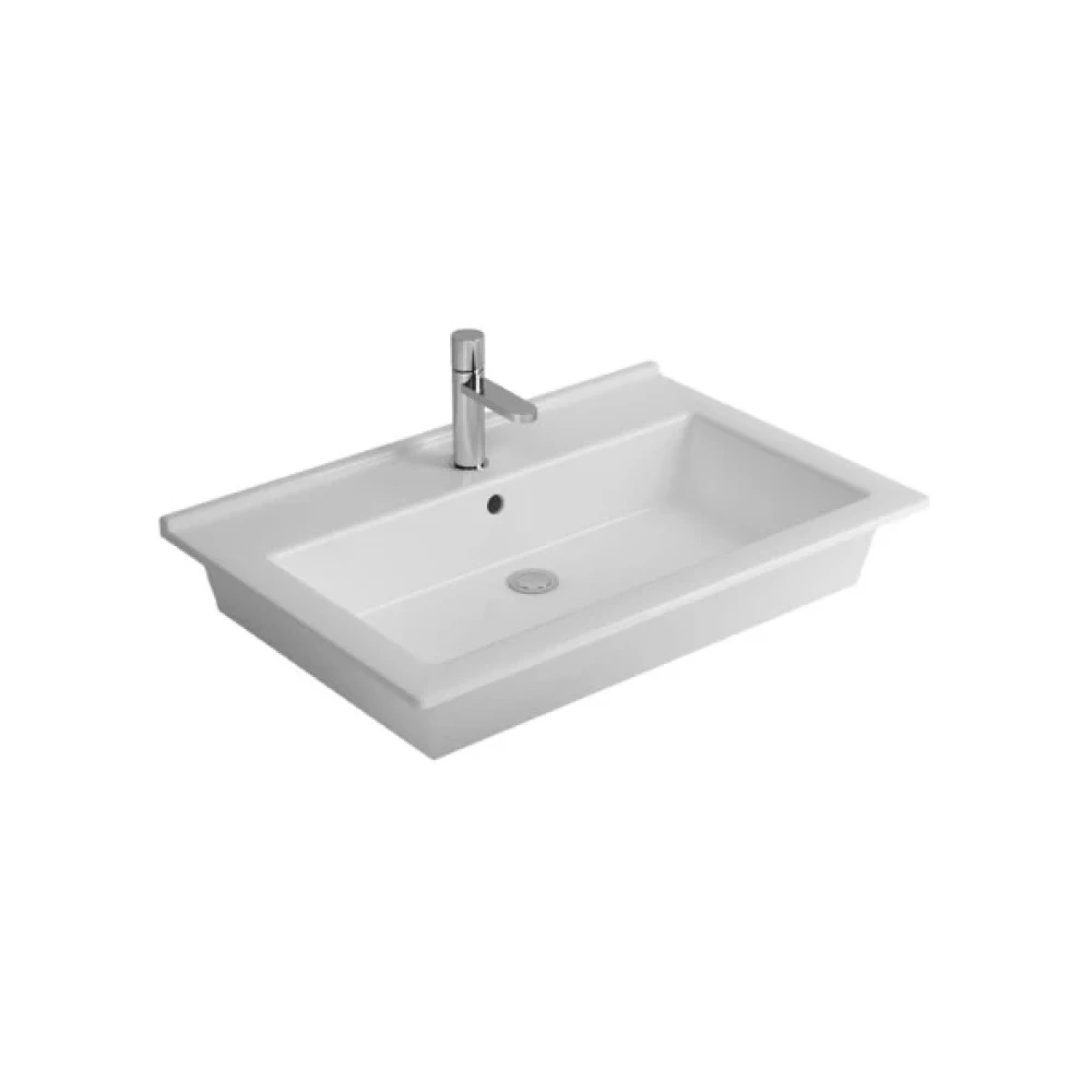 Newarc Etajerlı Lavabolar Sılver Slım Bat.delık Etajar Lavabo Beyaz 501055 Lavabo Fiyatı