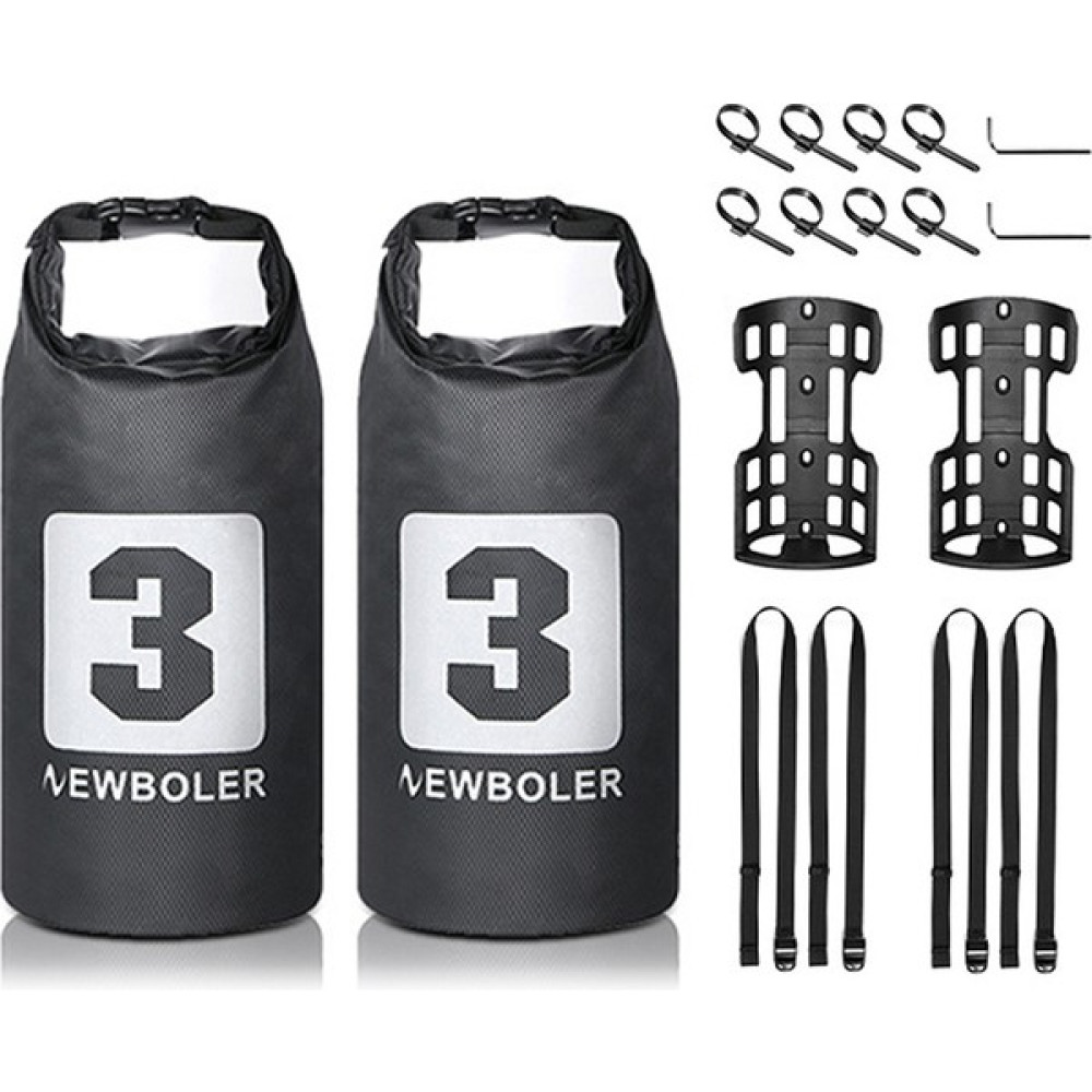 Newboler 3l Çatalı Su Geçirmez Rulo Üstü Bisiklet Çantası (Yurt Dışından) - Siyah Oto Boyaları Fiyatı