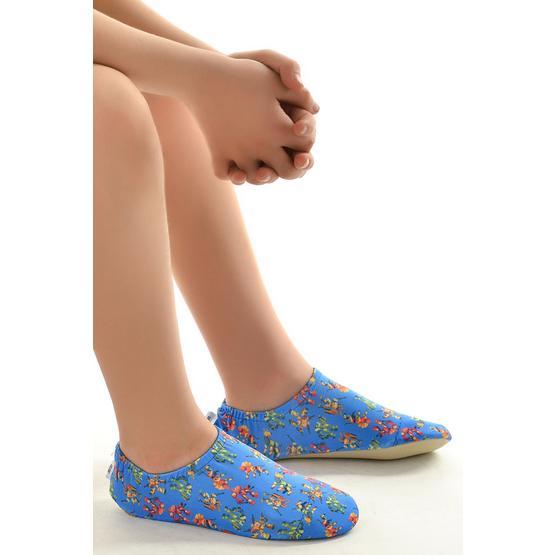 Newborn NAQ4010-ROBOTIC Mavi Aqua Socks Kaydırmaz Slipstop Su Ayakkabısı