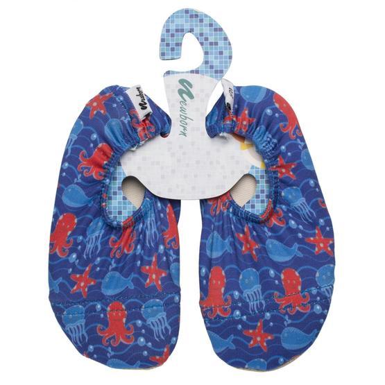 Newborn NAQ4010-ROBOTIC Mavi Aqua Socks Kaydırmaz Slipstop Su Ayakkabısı