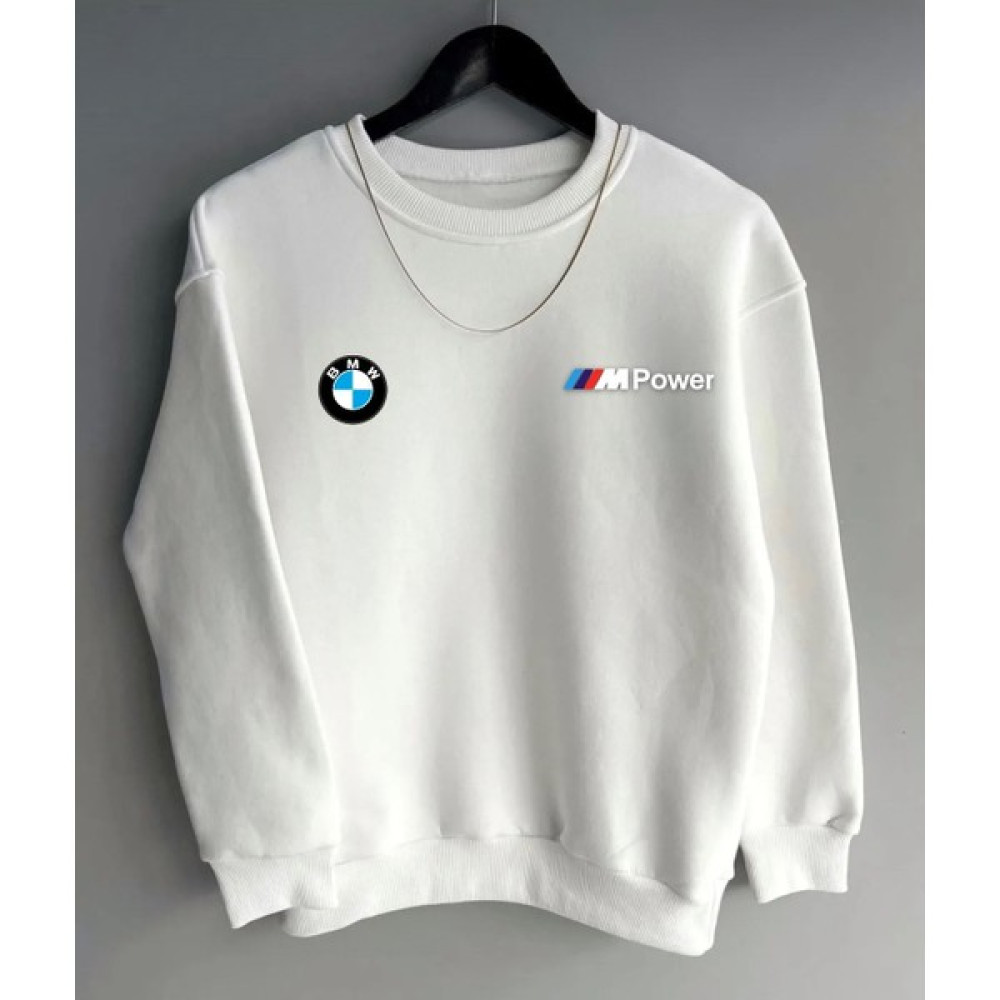 Newcabin.35 Yeni Sezon 3 İplik Pamuklu Kalın Mpower Baskılı Sweatshirt Erkek Sweatshirt Fiyatı