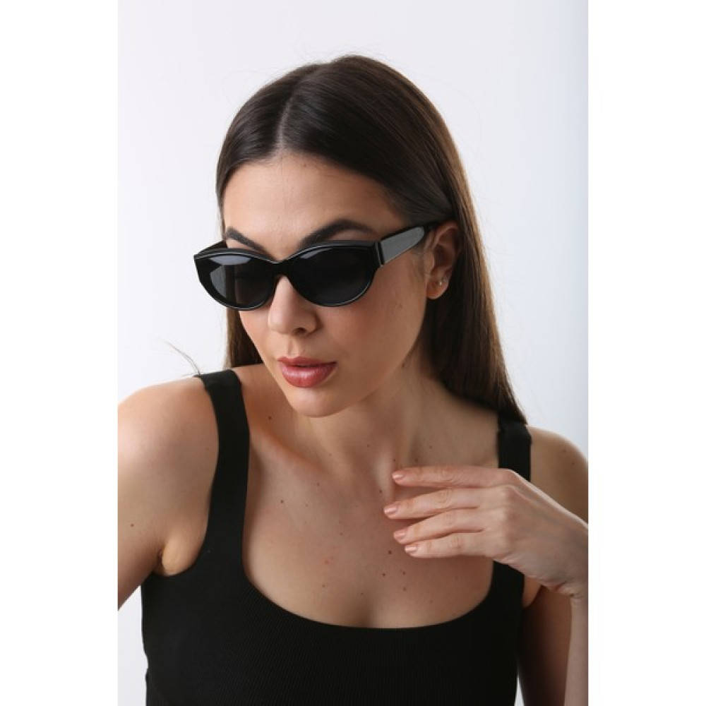 Newdaki Yeni Sezon Trend Unisex Güneş Gözlüğü 08 - Siyah - Siyah Kadın Güneş Gözlükleri Fiyatı