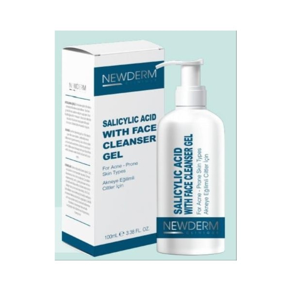 Newderm Salisilik Asit Yüz Temizleme Jeli 100ML 8699153019773 Cilt Temizleme ve Peeling Fiyatı