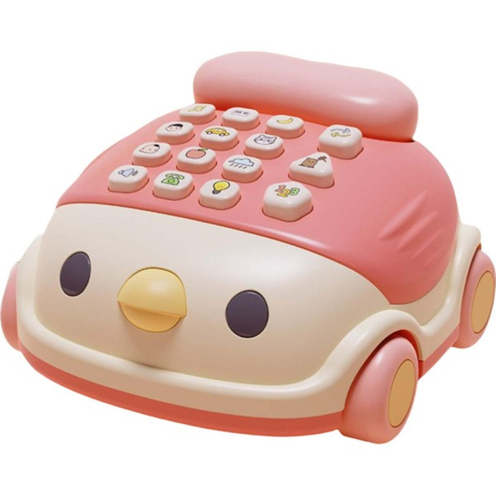 Newdv Yaratıcı Bebek Telefon Oyuncak Müzik Oyuncak Karikatür Çocuklar Için Çocuklar Için Toddler Pembe Eğitici Oyuncak Fiyatı
