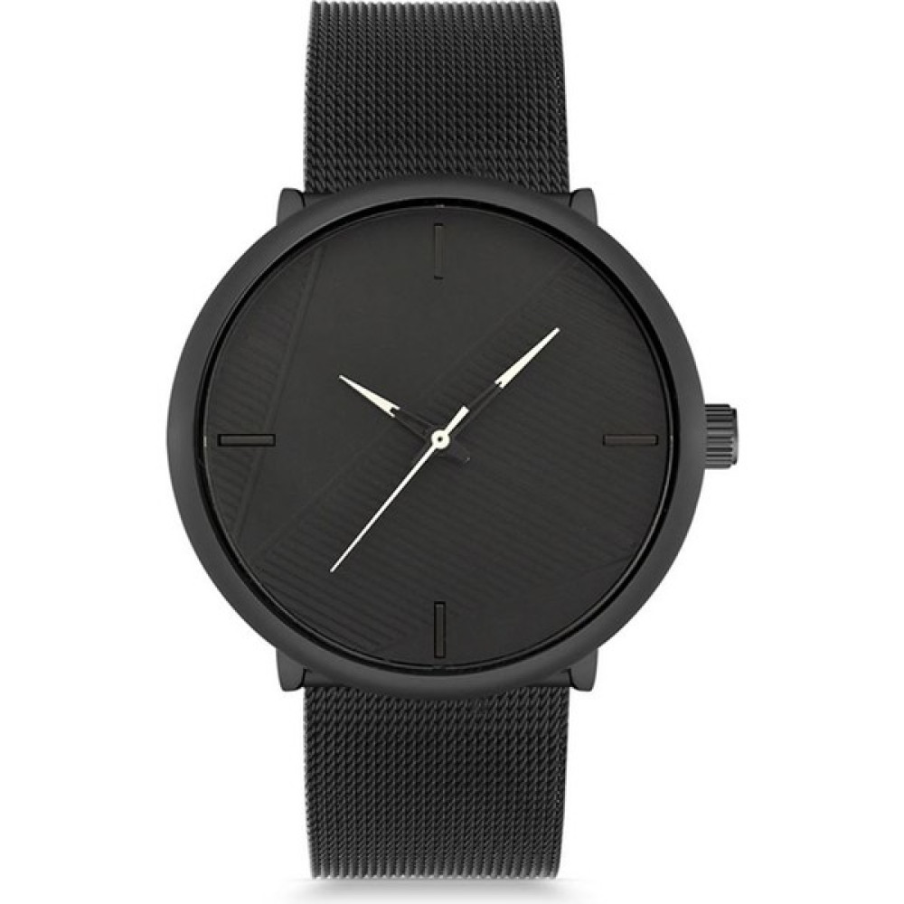 Newera Watch Hasır Kordon Siyah Erkek Kol Saati EH360097 Kol Saatleri Fiyatı