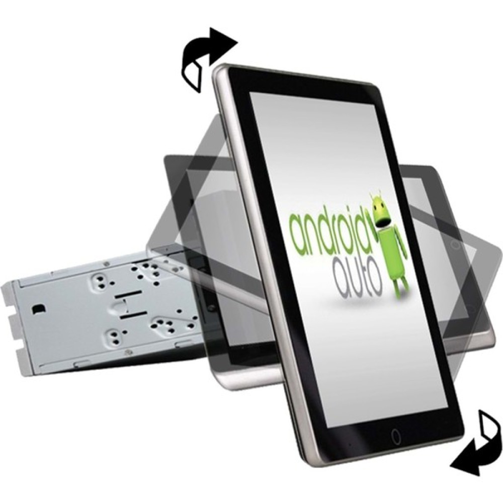 Newfron Nf-Srs1 10.1" Singledin+8 CORE+2/16GB Automatic Rotate Dönen Ekran Oto Teyp Oto Teypleri Fiyatı