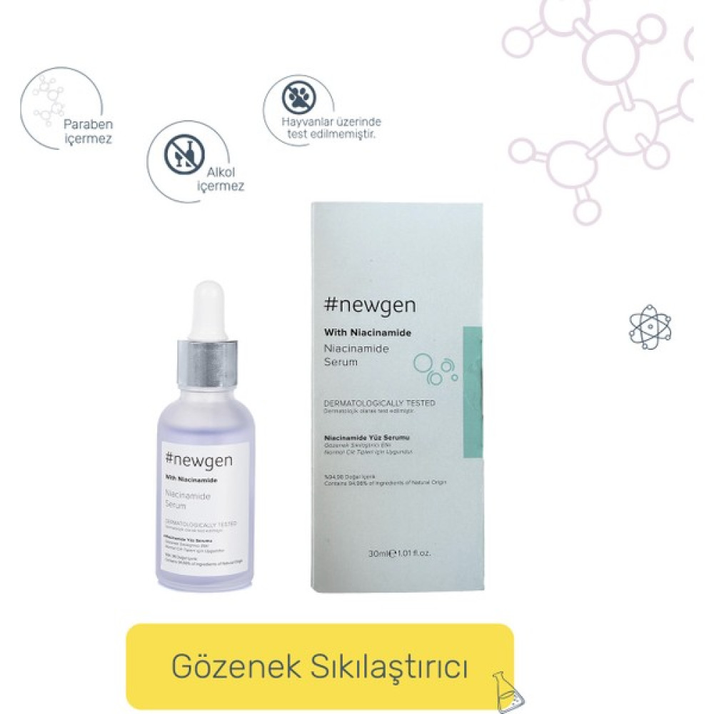 Newgen Niacinamide Gözenek Sıkılaştırıcı & Canlandırıcı Serum 30 ML Anti-Aging / Yaşlanma Karşıtı Fiyatı