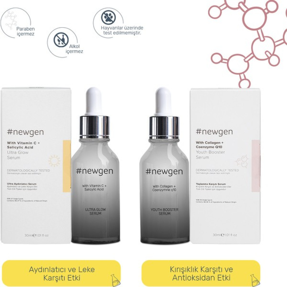 Newgen Ultra Glow Serum - Newgen Youth Booster Serum Anti-Aging / Yaşlanma Karşıtı Fiyatı