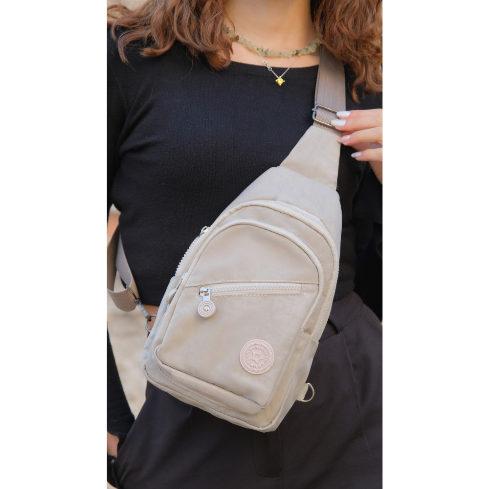 NEWISH POLO ACCESSORIES Unisex Krinkıl Kumaş Bel Ve Çapraz Omuz Çanta Göğüs Seyahet Günlük Bodybag Bayan Bel Çantası Fiyatı