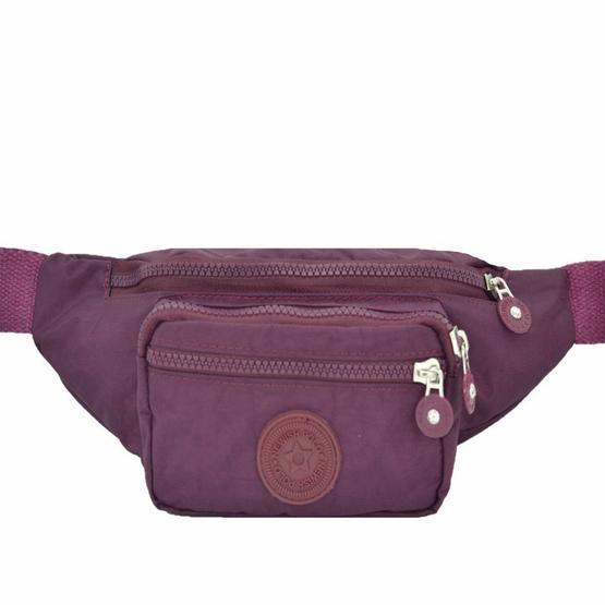 Newish Polo Mürdüm Krinkl Bel Çantası