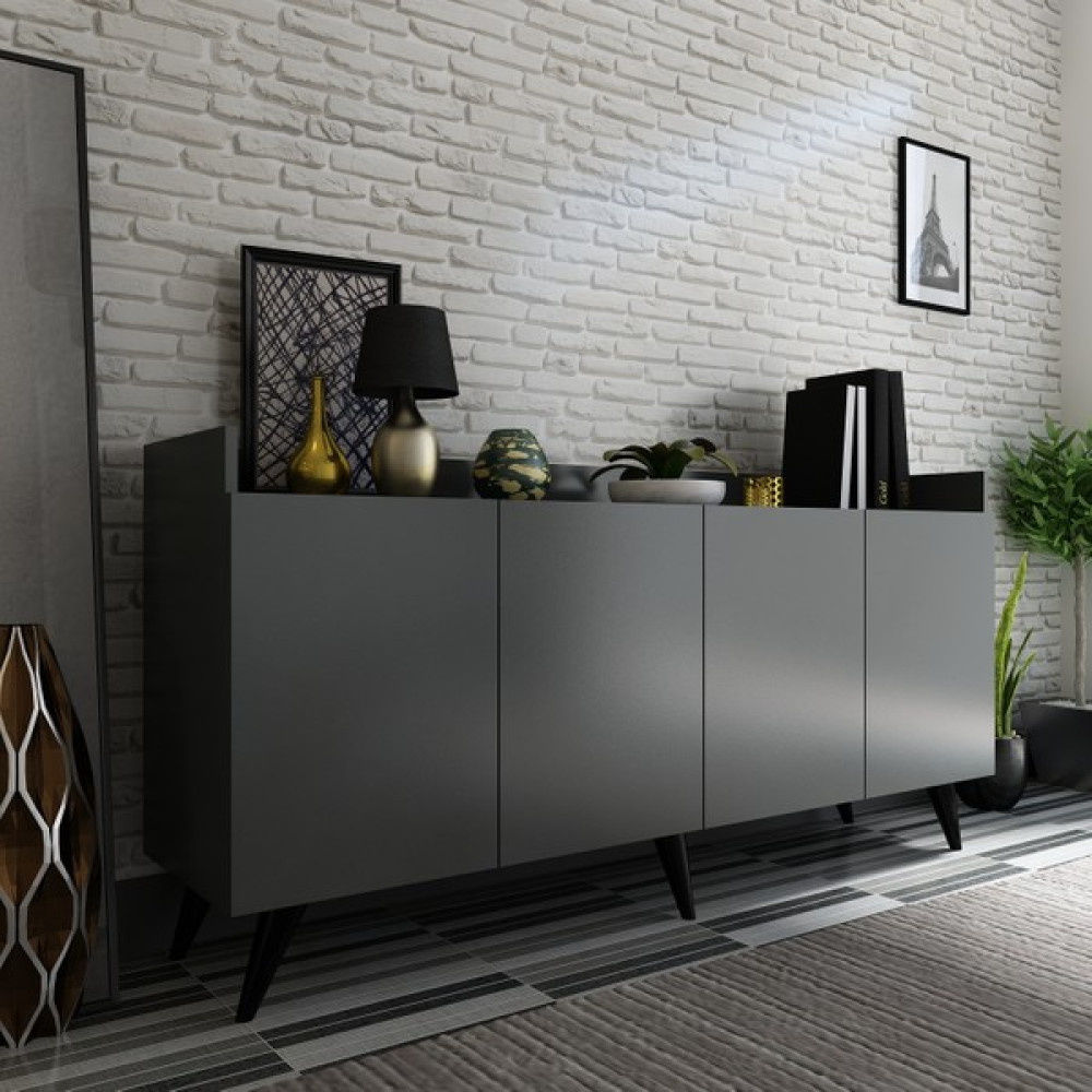 Newline Mobilya Bremen Konsol Antrasit 160 cm Konsol Mobilya Fiyatı