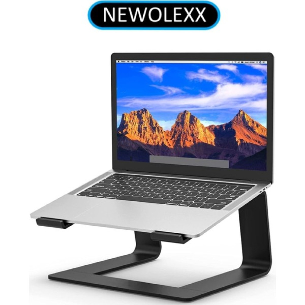 Newolexx Tüm Modellere Uyumlu Laptop Standı Notebook Soğutucu Yükseltici Sehpa-Metal-(10,18.4inç) - Siyah - 25X25X15 Dizüstü Bilgisayar Aksesuarları Fiyatı