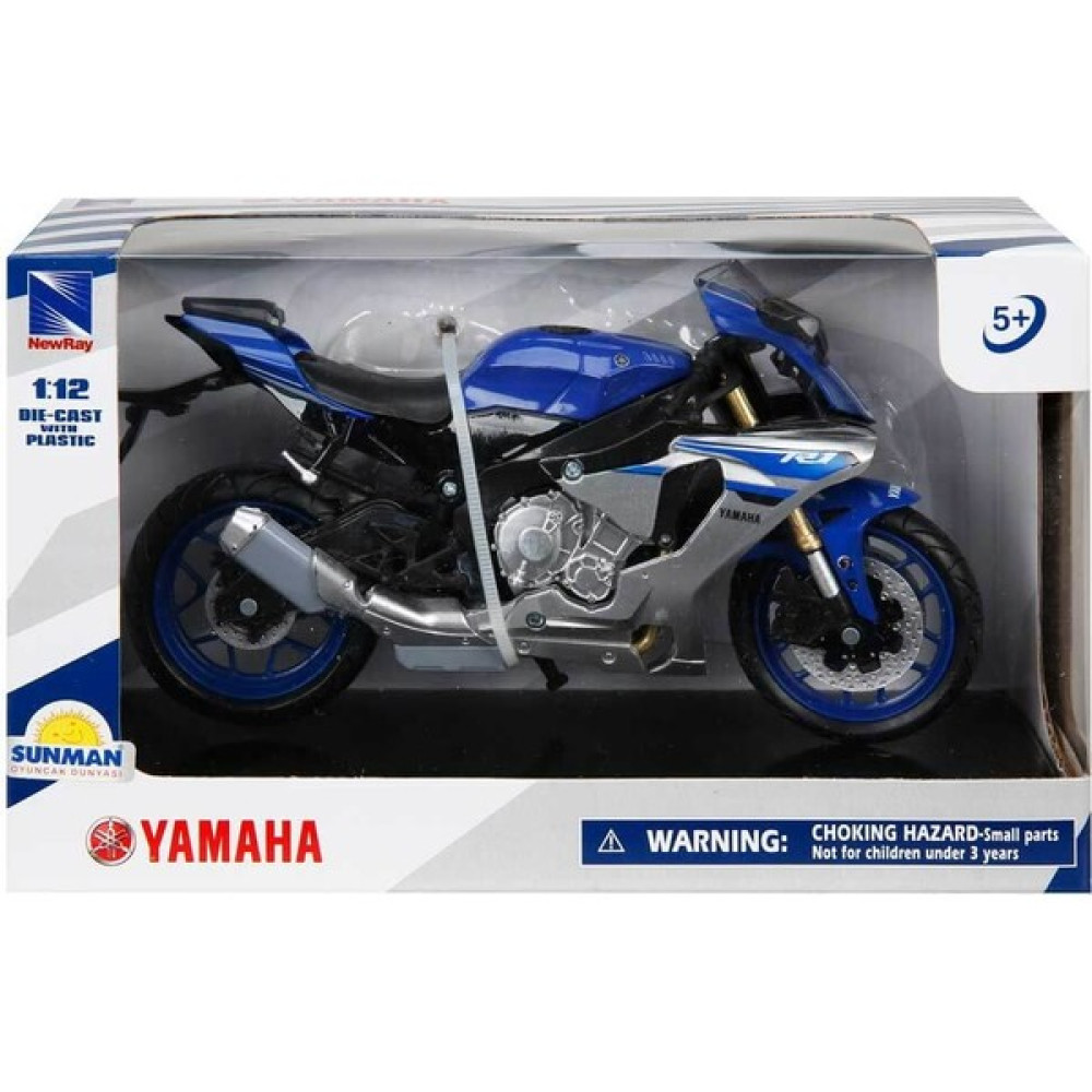 Newray 1:12 Yamaha Yzf-R1 Model Motor - Mavi Diğer Fiyatı